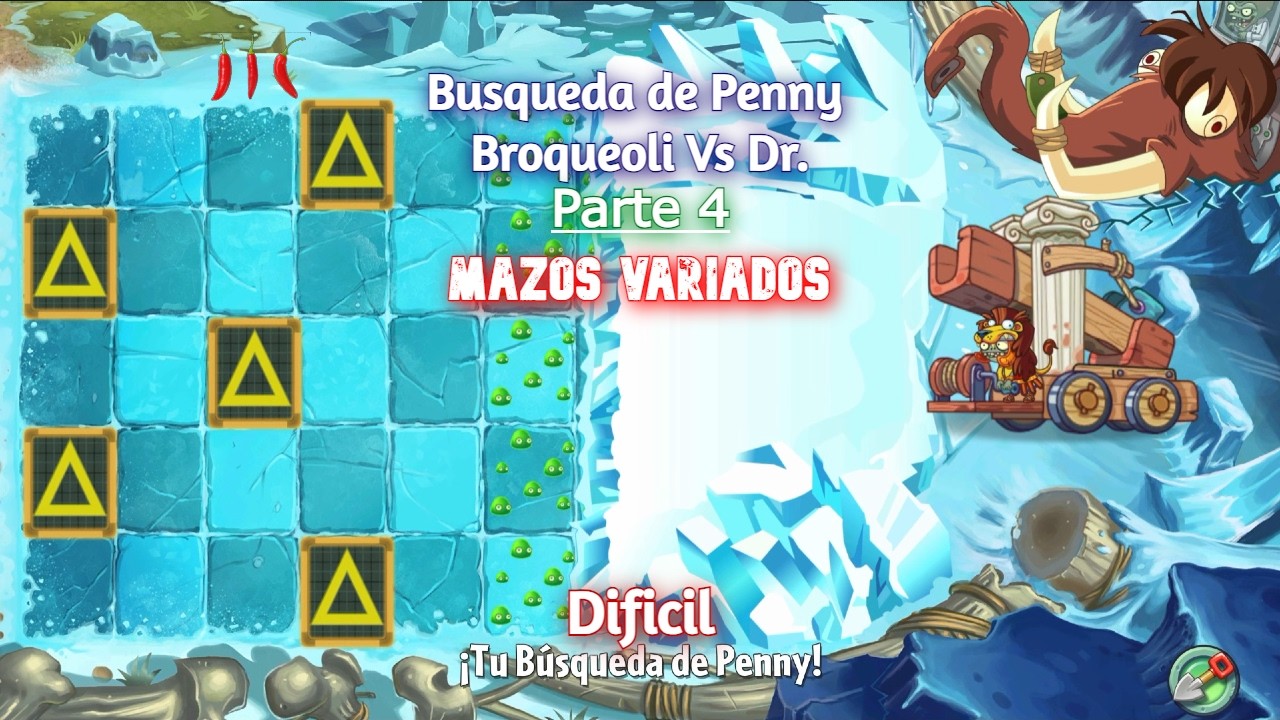 PVZ 2 [Dificil][Parte 4][Busqueda de Penny Broqueoli Vs Dr]