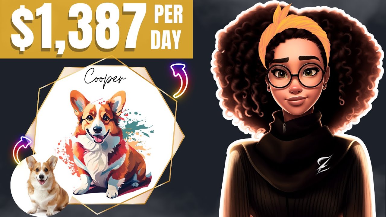 How to make and sell AI Pet Portraits (Very Easy)