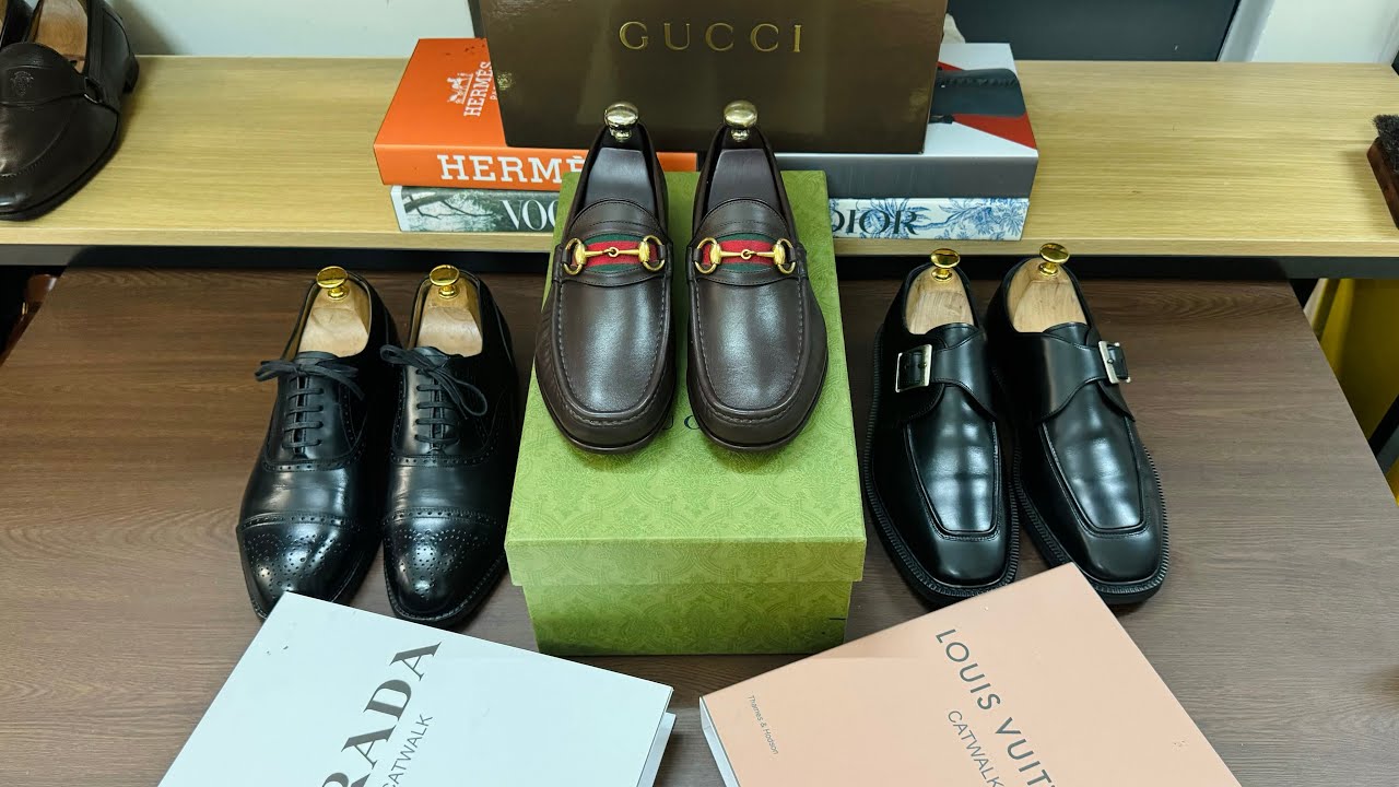 Đập hộp Gucci 1953 cực đẹp.Giày tây độ mới cao siêu lướt (9/9) Zalo 0963.207.106