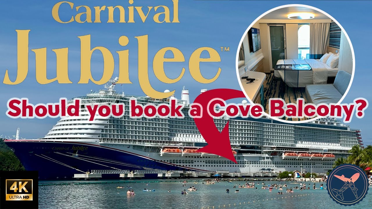 Carnival Jubilee | Carnival Cruise Line | Каюта Cove Balcony | Каюта 5330 | Экскурсия по каютам