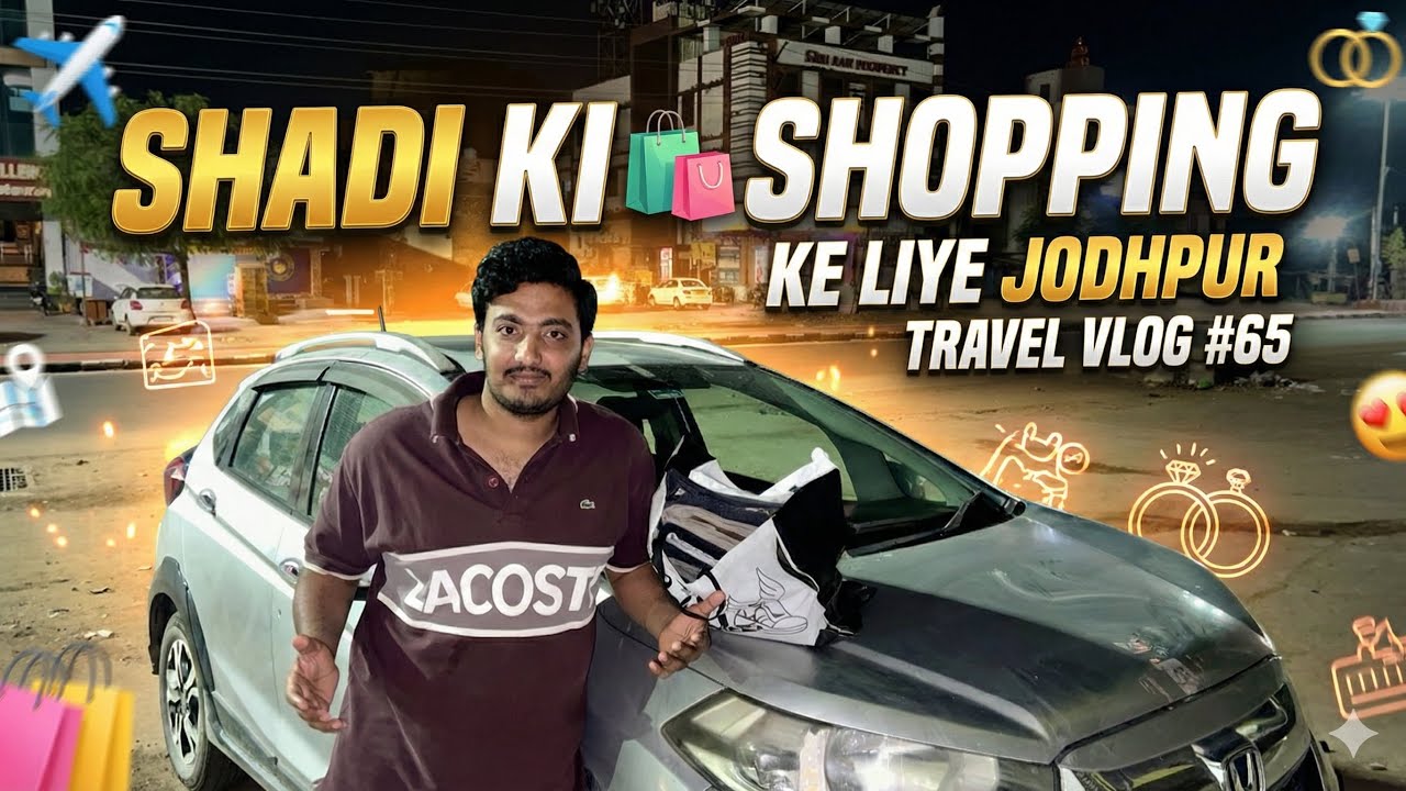 Aaj Gaya Jodhpur For 🛍️ Shopping || Travel Vlog #65