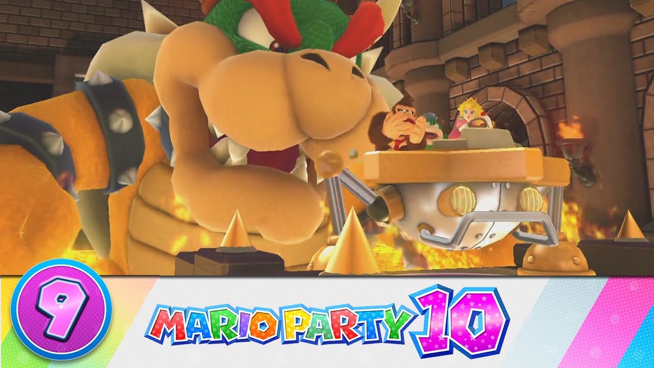 Mario Party 10 FR - Château du Chaos (Mode Bowser Party)