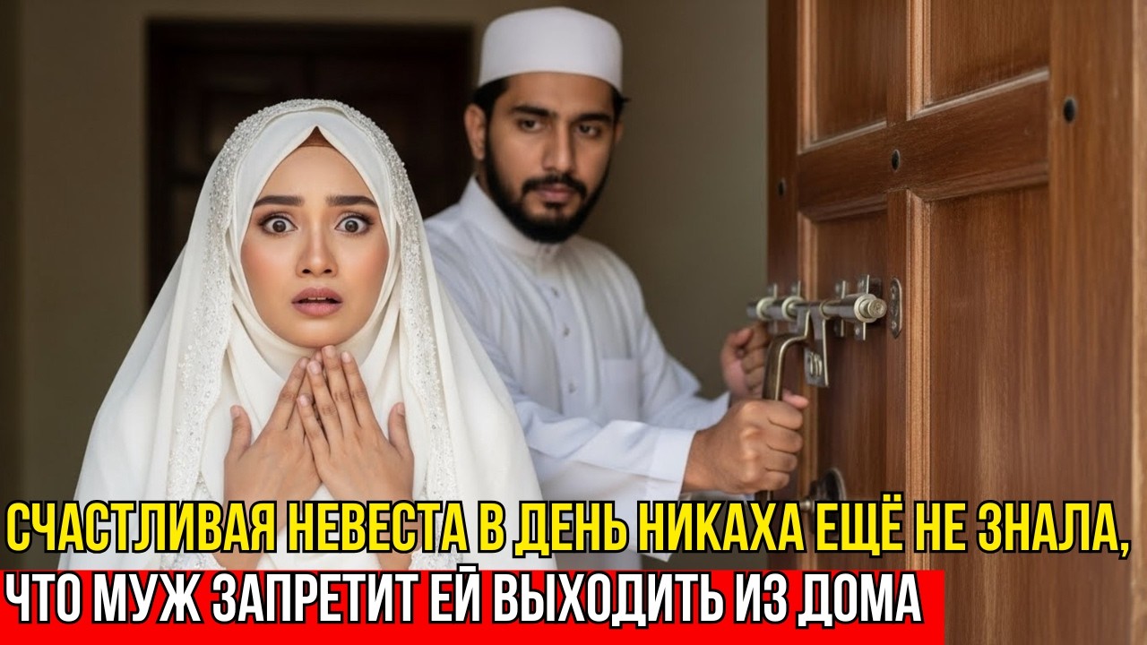 СЧАСТЛИВАЯ В ДЕНЬ НИКАХА, ОНА ЕЩЁ НЕ ЗНАЛА, ЧТО ЕЁ ЖИЗНЬ ПРЕВРАТИТСЯ В СПЛОШНЫЕ ЗАПРЕТЫ...