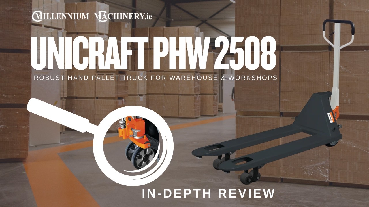 OVERVIEW Hand pallet trucks PHW 2508 | Warehouse & Logistics | Unicraft | Ireland