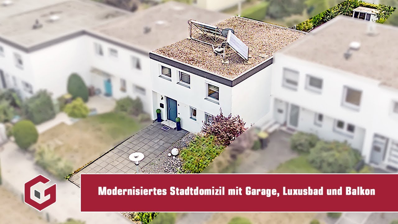 Modernisiertes Stadtdomizil mit Garage, Luxusbad und Balkon in gefragter Rheinbacher Citylage