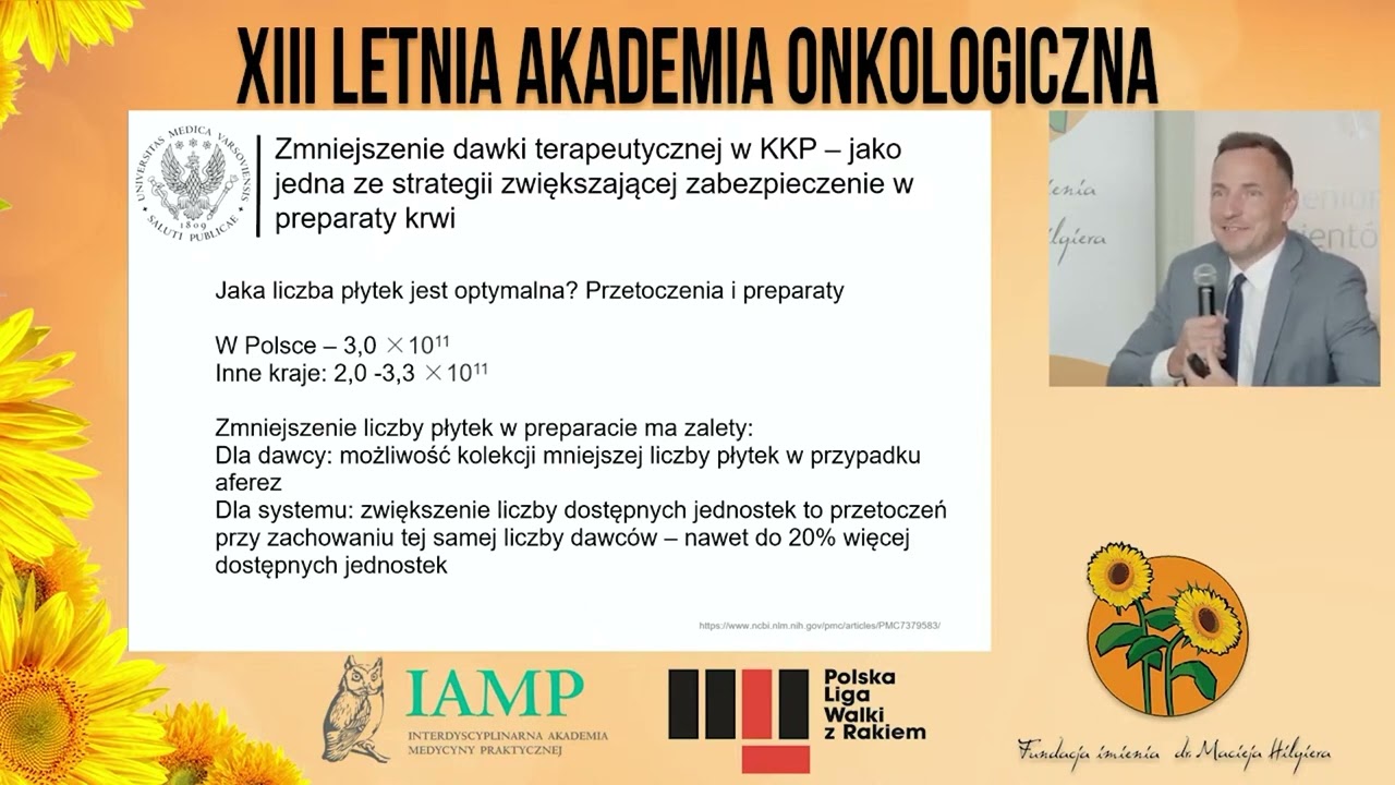 Bezpieczeństwo krwiolecznictwa u pacjentów hematoonkologicznych