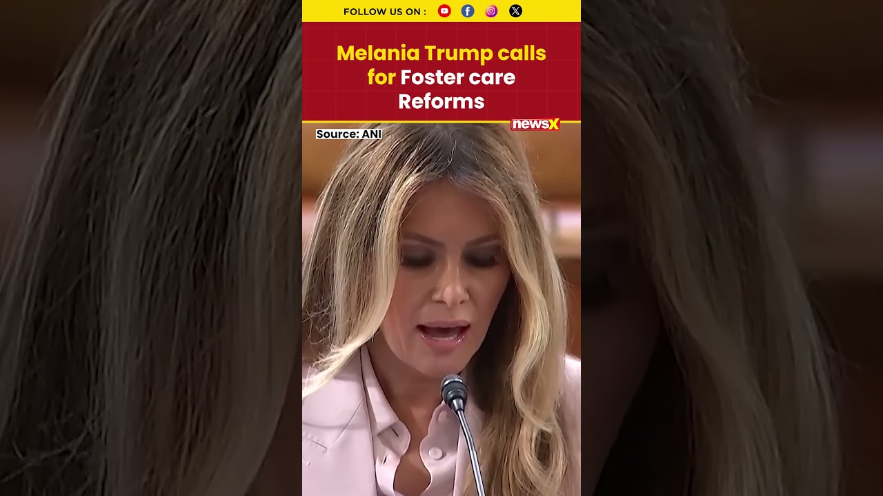 Melania Trump Urges Congress, Says Opportunity Must Be A Birth Right