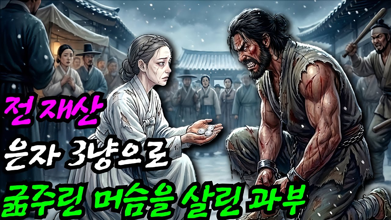 [기묘한 야담 35화] 전 재산을 털어 굶주린 머슴을 살려준 과부가 대박난 이유 #조선야담 #전래동화 #민담