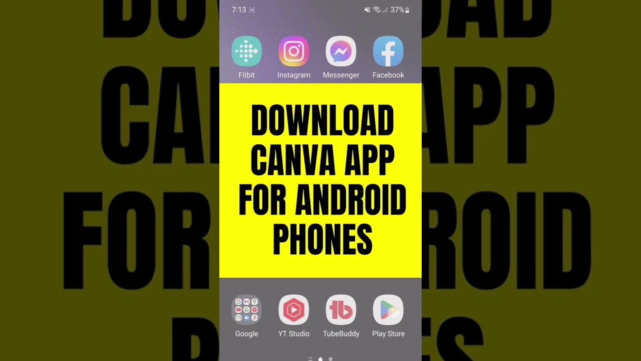 Загрузите мобильное приложение Canva для Android