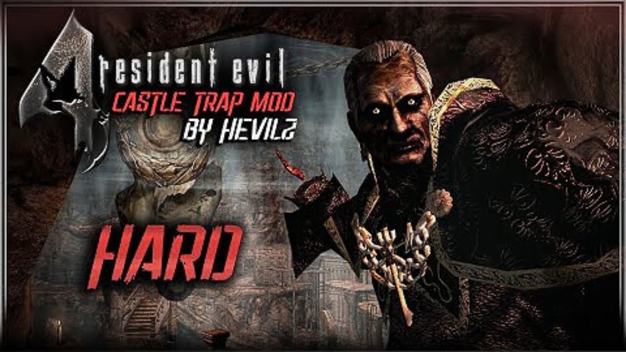 RESIDENT EVIL 4 OG NOVO MOD CASTLE TRAP - MODO PROFISSIONAL