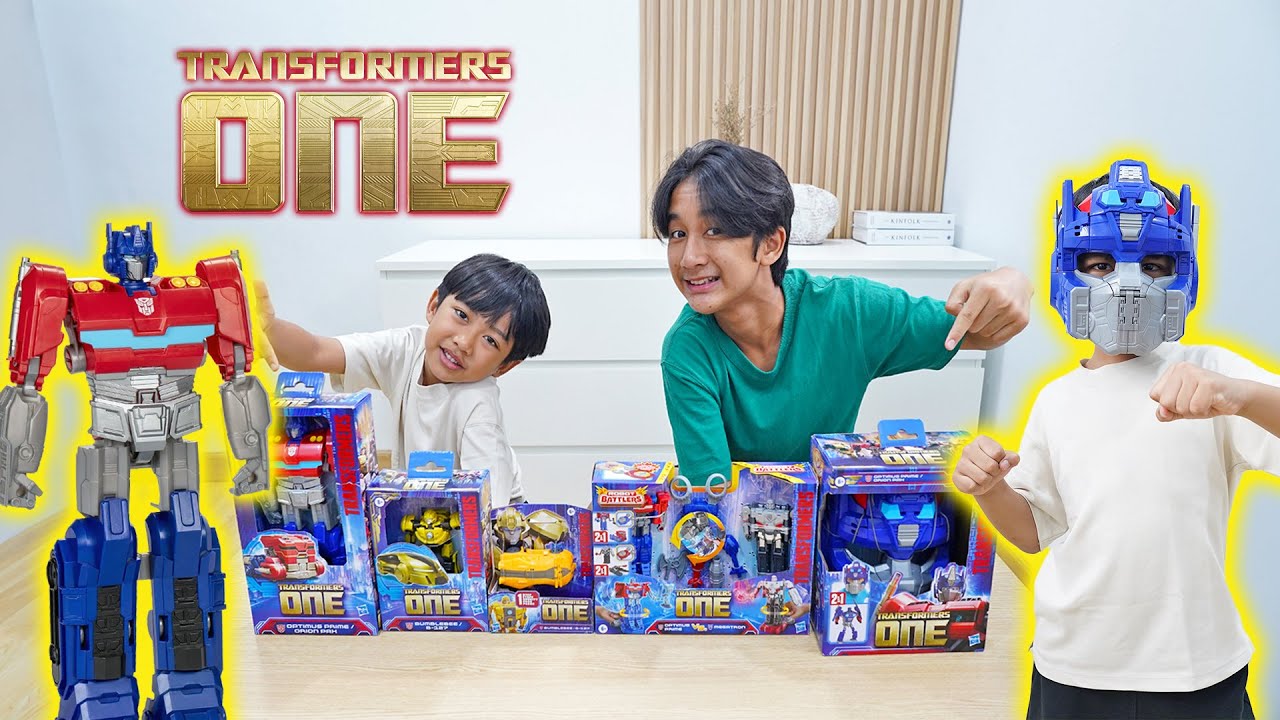 Ziyan dan Kyo Punya Mainan Transformers ONE Terbaru