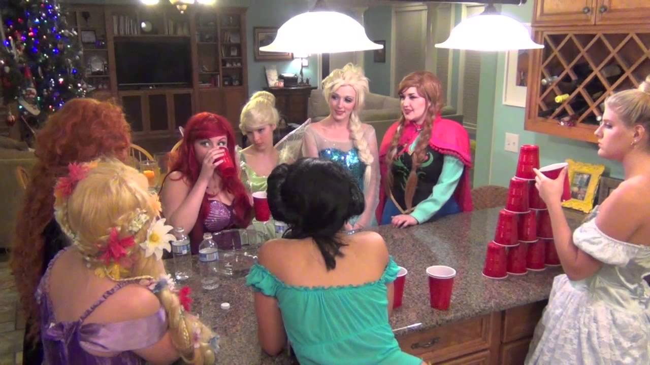 Disney Princesses Get TURNT UP: Bloopers