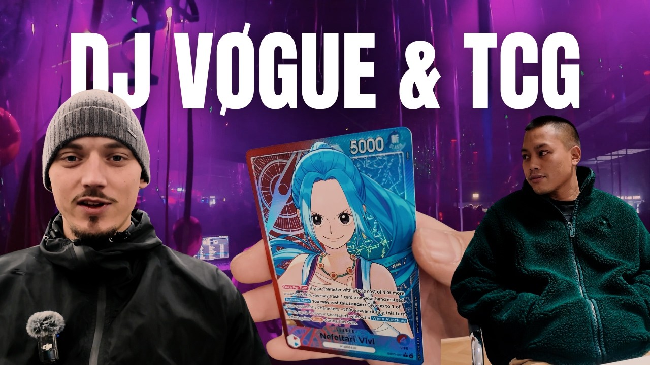 Tour-DJ & Pack Opening: Behind the Scenes mit Vogue & Luna-Neujahr! 🎧🃏