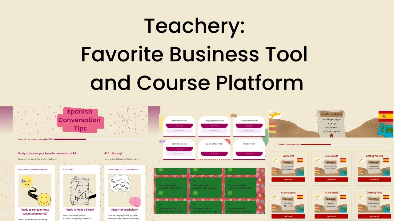 Teachery: Favorite Business Tool and Course Platform Overview
