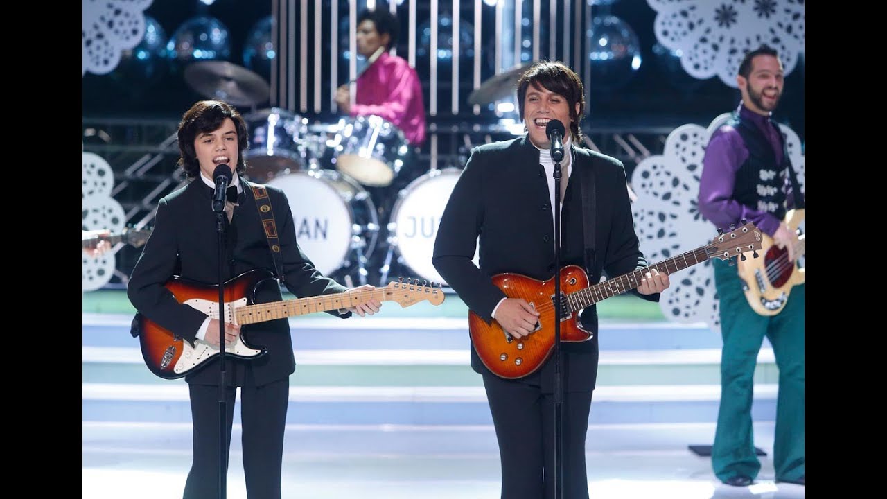 Daniel Diges y José Luis imitan a Juan y Junior en Tu cara me suena Mini