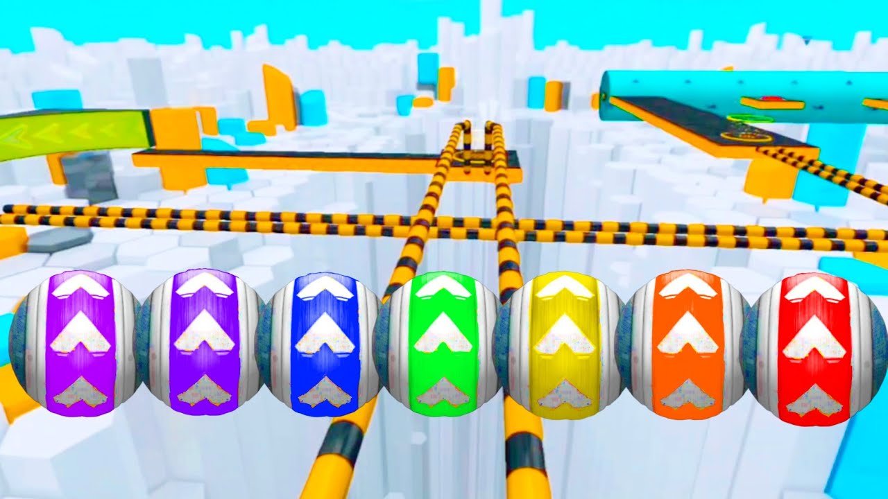GYRO BALLS 🌈 All levels Gameplay Android iOS 💥 Nafxitrix Gaming Game 263 Gyrosphere Trials