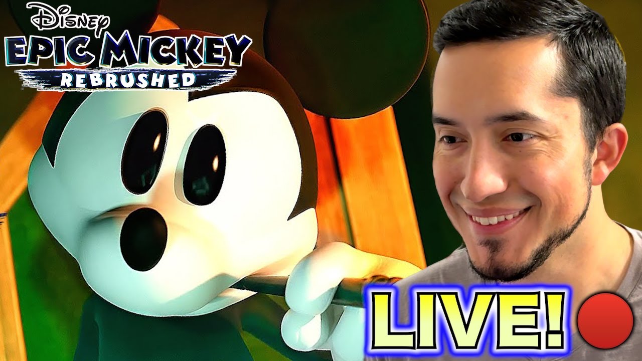 First time playing Epic Mickey: Rebrushed!!