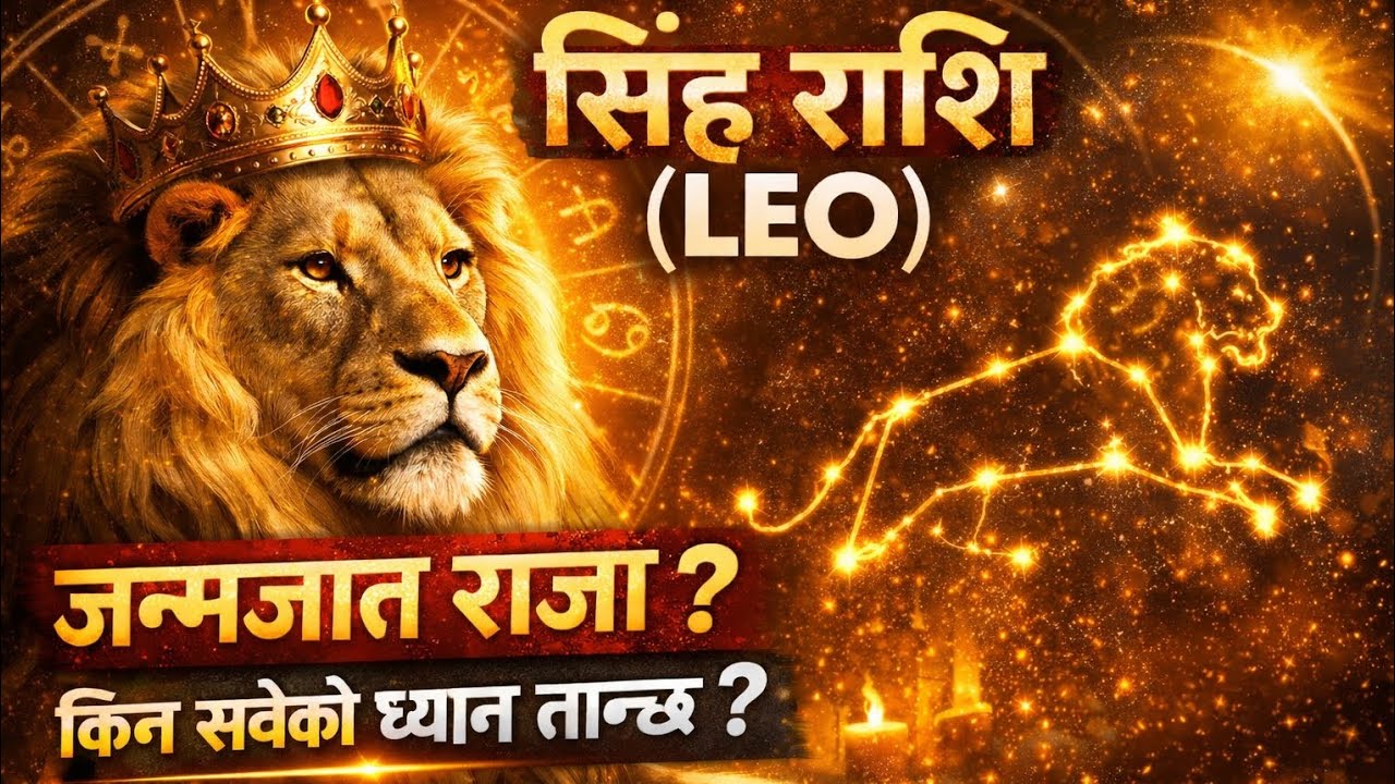सिंह राशि (Leo) — जन्मजात राजा ! किन सबैको ध्यान तान्छ सिंह राशि ?