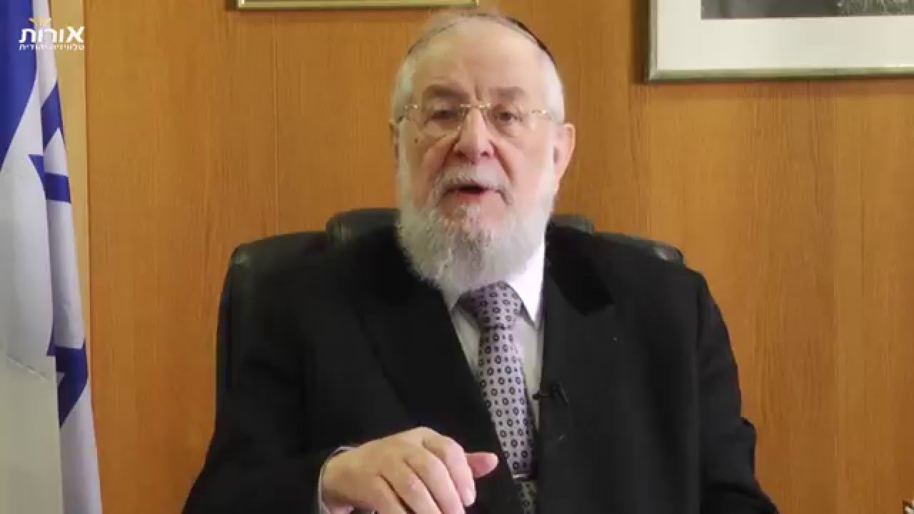 ערוץ אורות - הרב ישראל מאיר לאו- פרשת תצווה: איפה אלוקים נמצא?