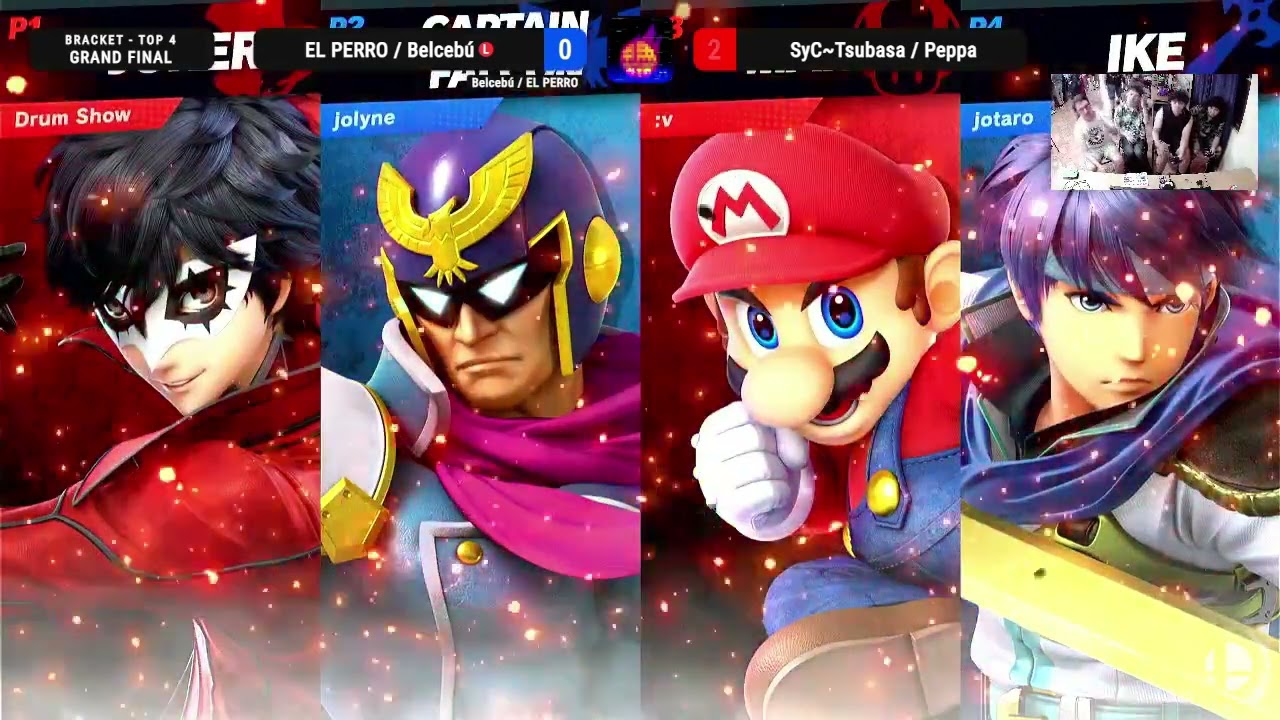Coliseo Smash: Fix 1001 | SyC~Tsubasa/Peppa vs EL PERRO/Belcebú | Grand Final | Dobles!