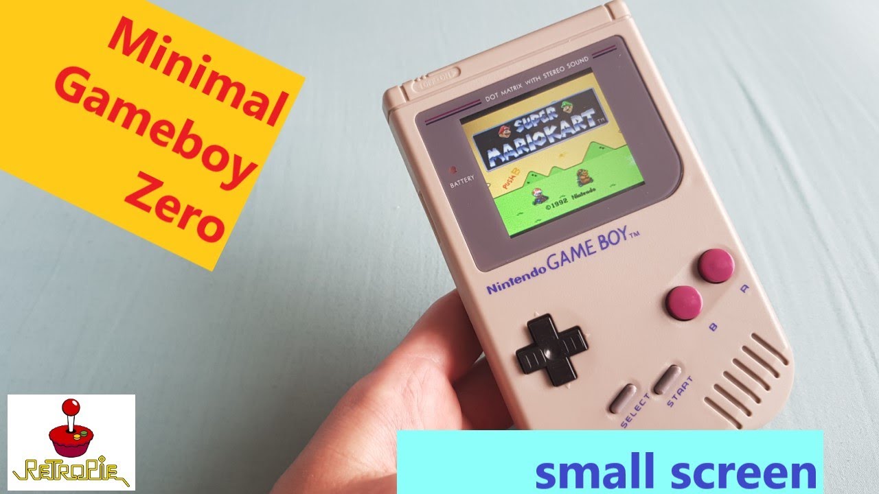 Minimalist Gameboy - My new Gameboy Zero