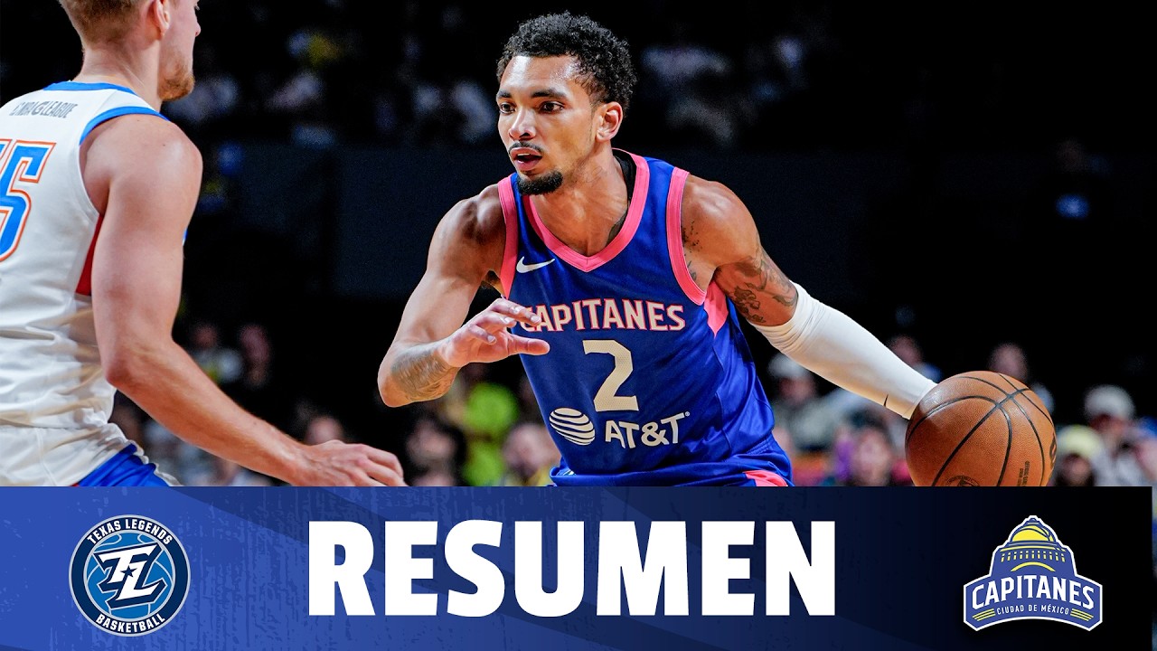 Resumen vs  Oklahoma City Blue (107 - 121) | Tip-Off Tournament | Capitanes CDMX