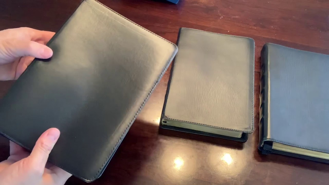 CBP Bible Leather Bindings Compared