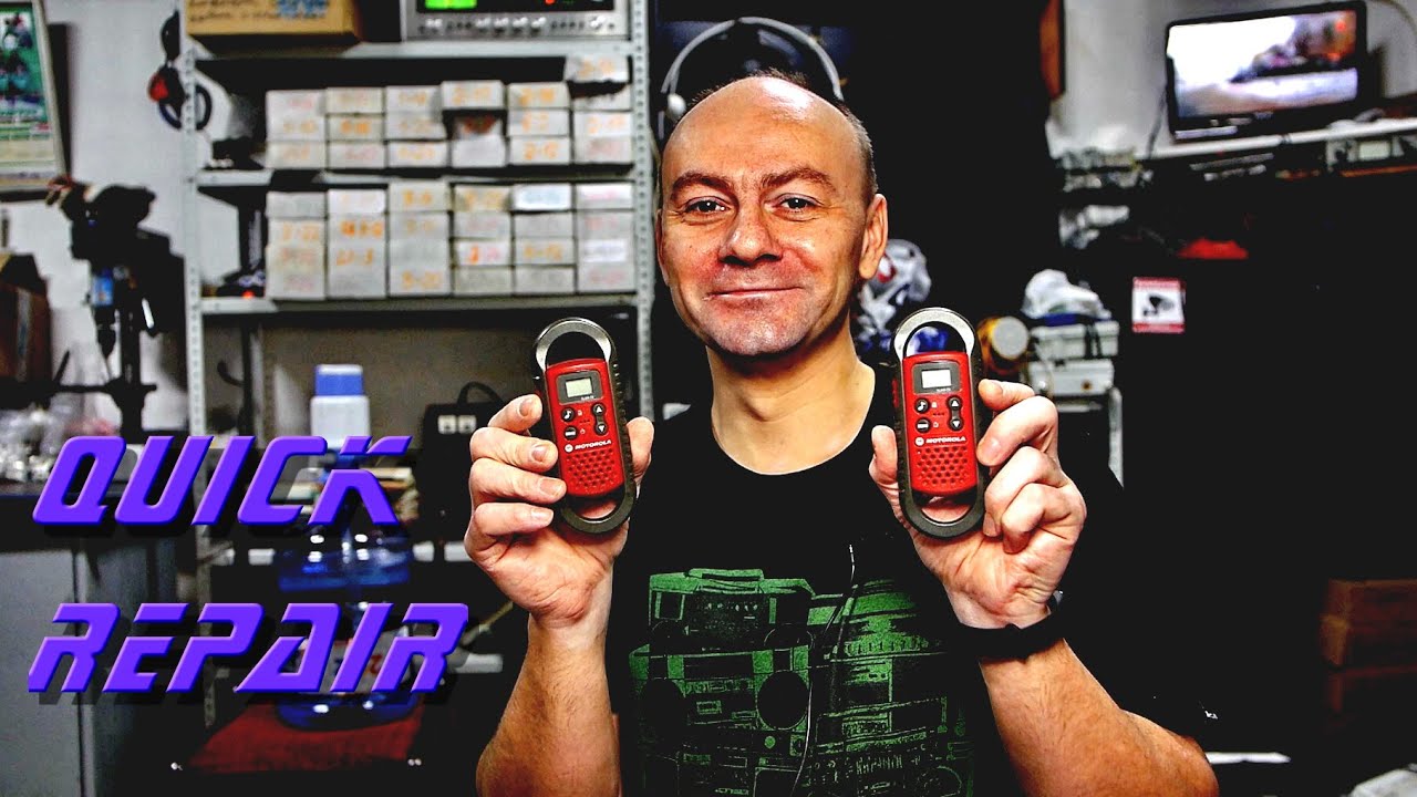 Быстрый ремонт рации MOTOROLA TLKR T-3