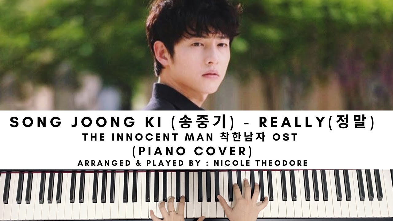 SONG JOONG KI (송중기) -  REALLY (정말) (The Innocent Man OST) (PIANO TRIO COVER)