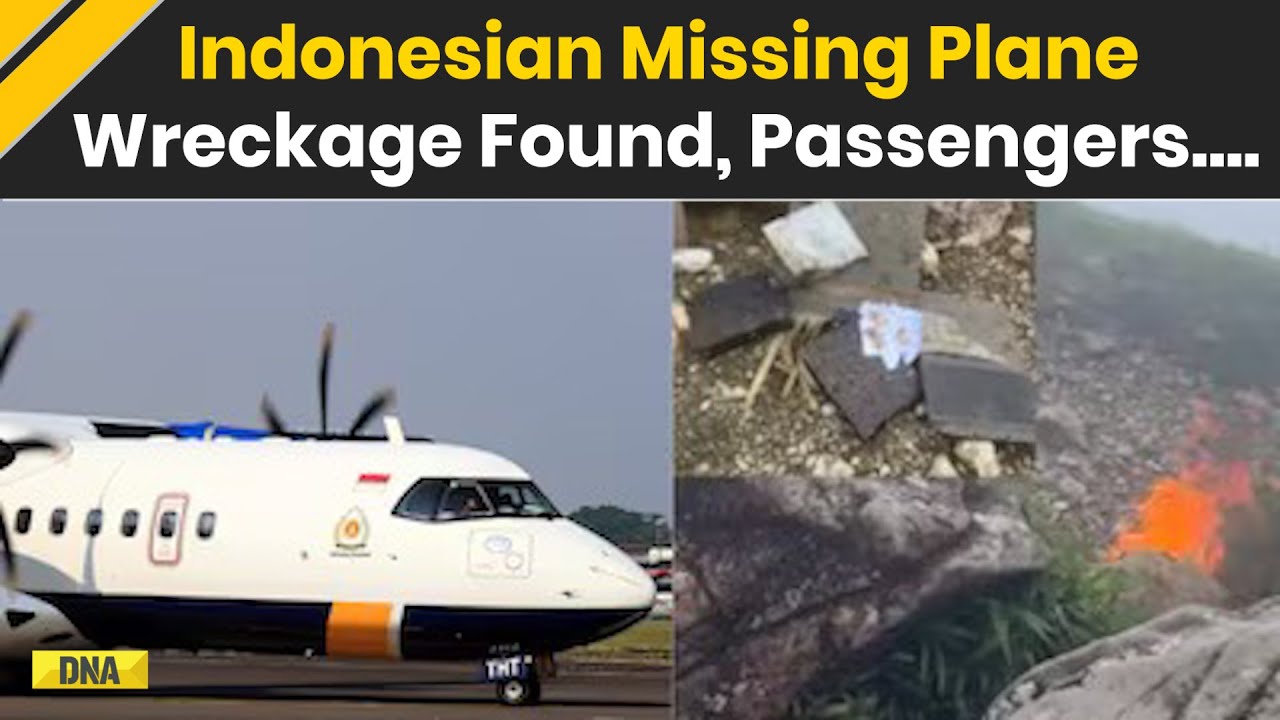 Indonesia Plane Crash: Debris Of Missing Plane Found, Rescues Race To Locate 11 Passengers