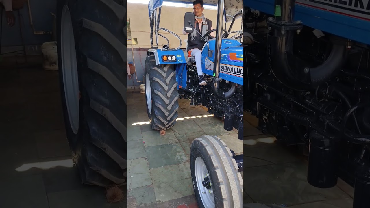 sonalika di 55 new tractor #newsong #badlibadlilage #delivery #tractor #farmequipment #rahuldhakadji