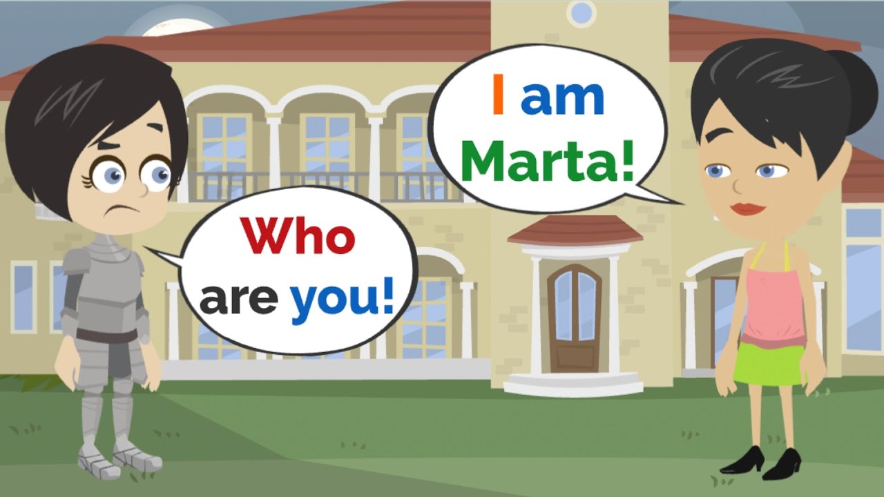 Markus is a GIRL ... | Basic English conversation | Learn English | Like English