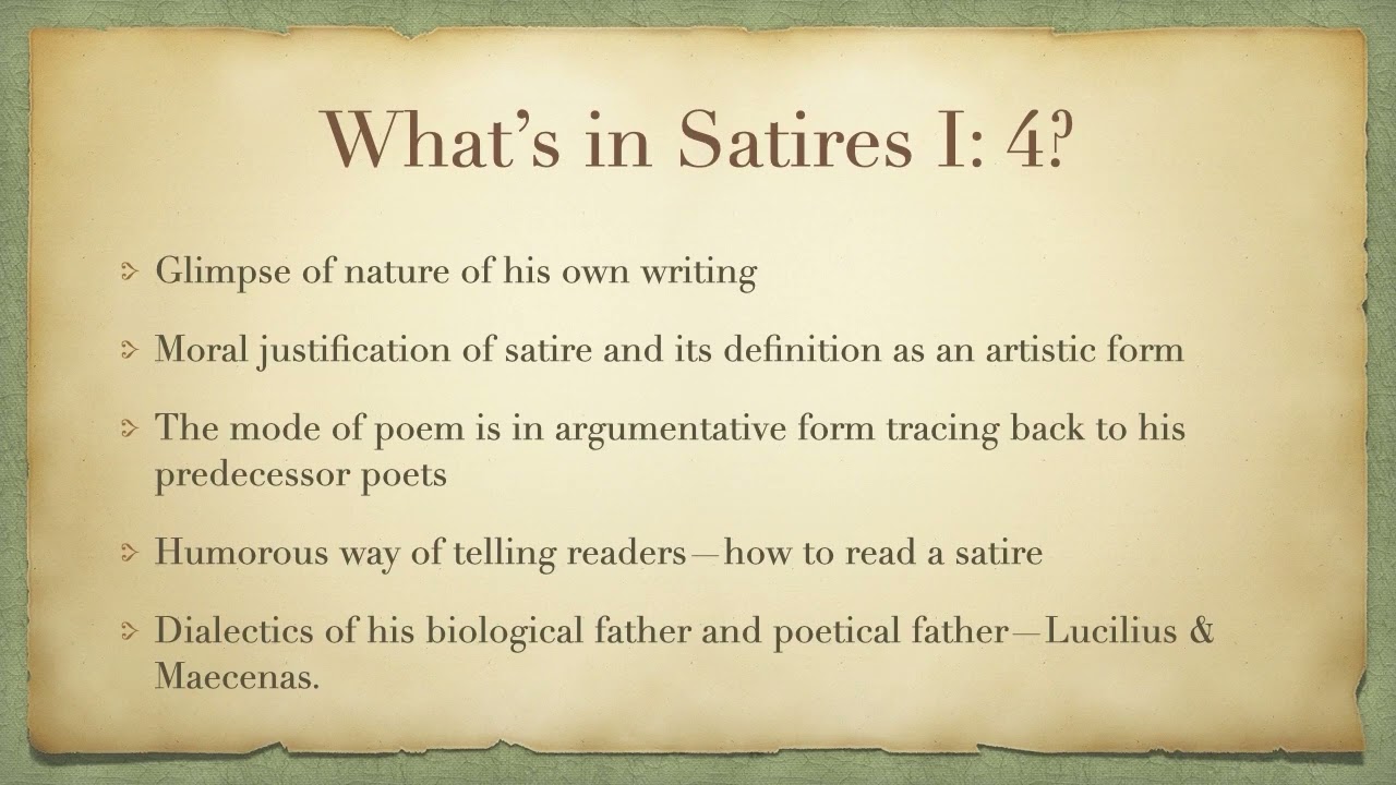 BA 1st Sem CBCS Eng. Honours on Satire