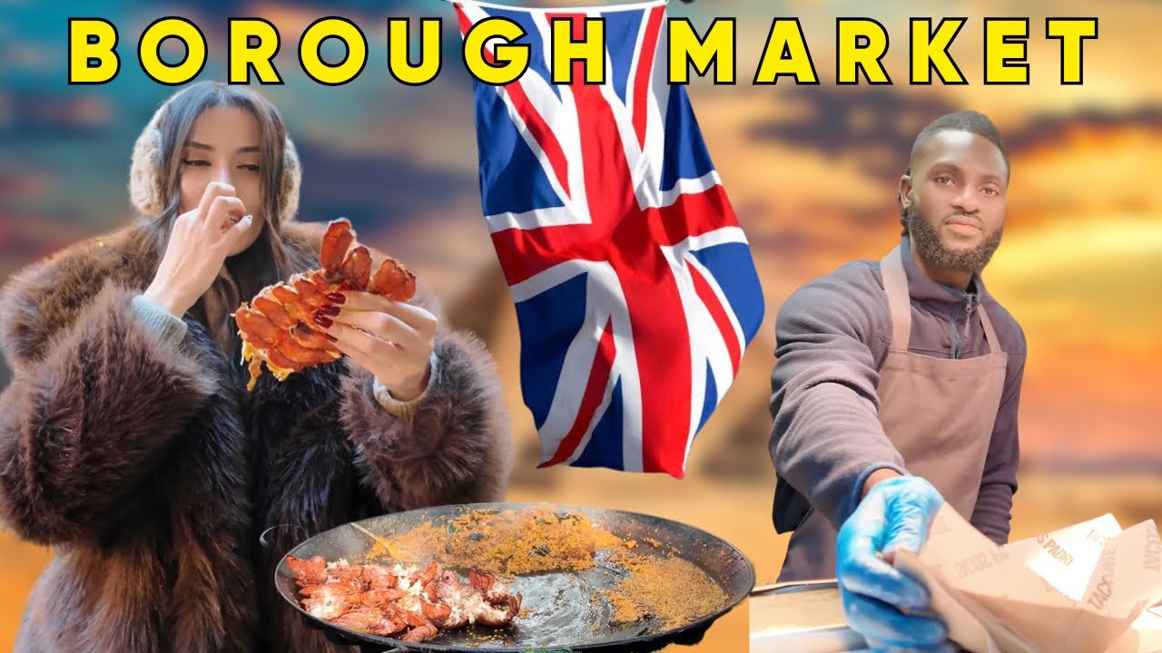 İngiltere Sokak Lezzetleri!! / Borough Market📍Mide fesadı garantili!!