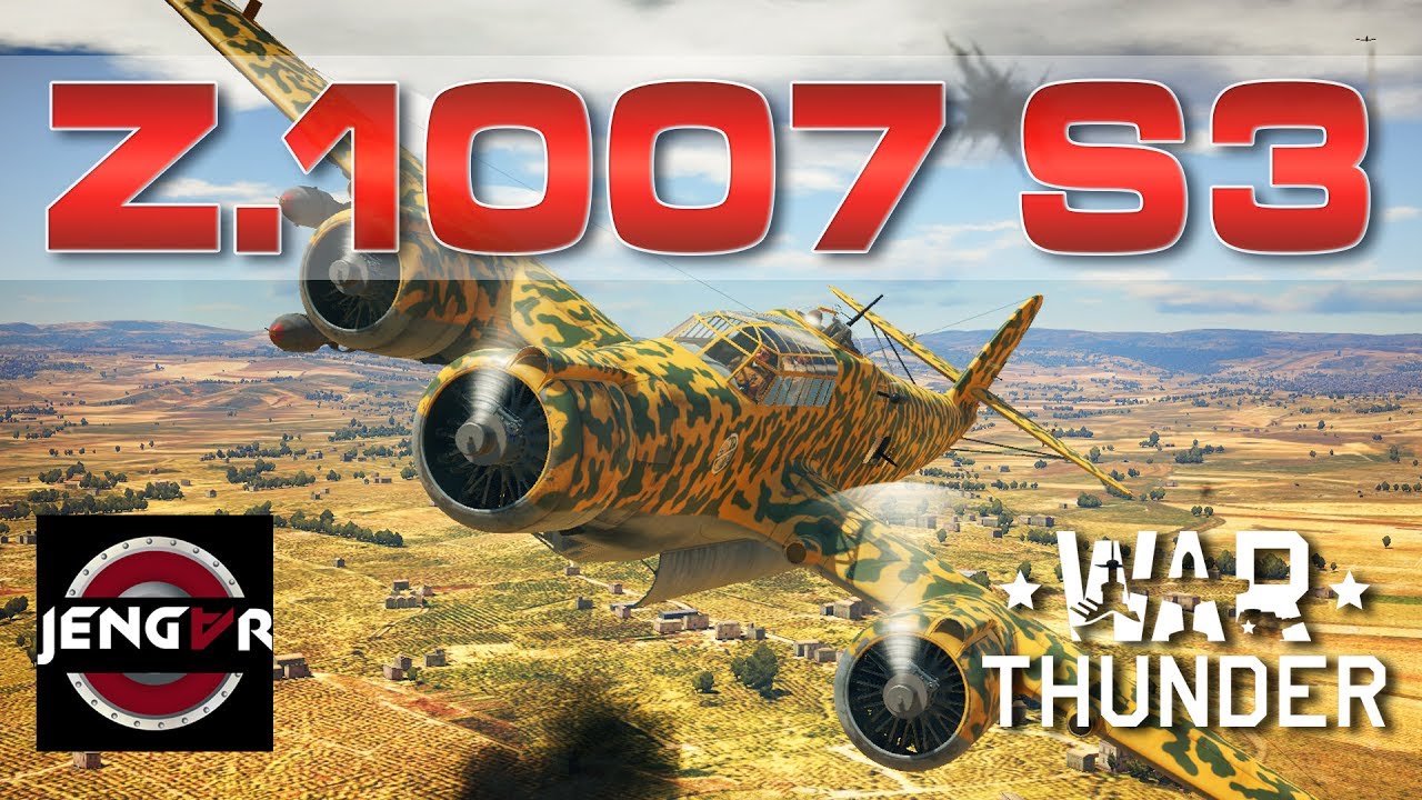 War Thunder Realistic: Z.1007 bis serie 3 [Regia Aeronautica]