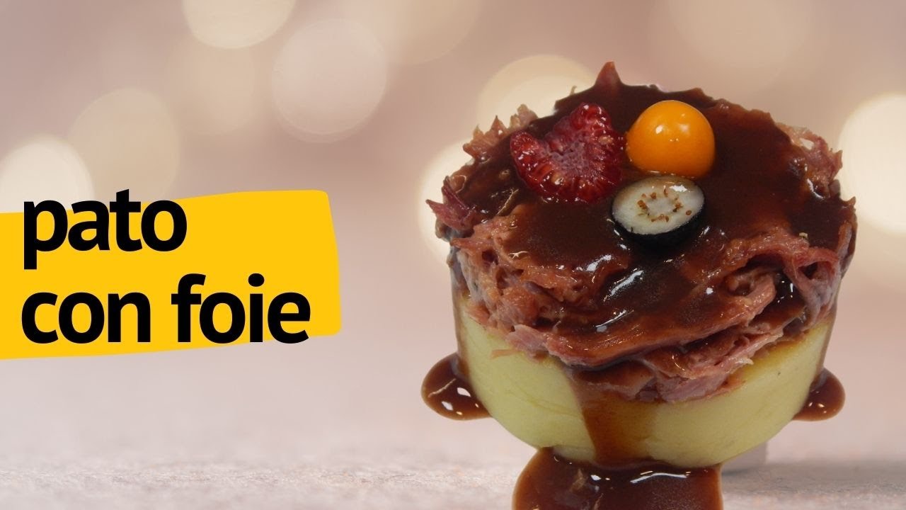 Pato con salsa de frutos rojos  - ¡El mejor pato confitado con foie!