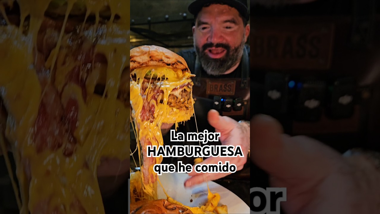 La mejor hamburguesa que he comido #caramelo #antoniogarza #paladardejabali #brass #texmexfood