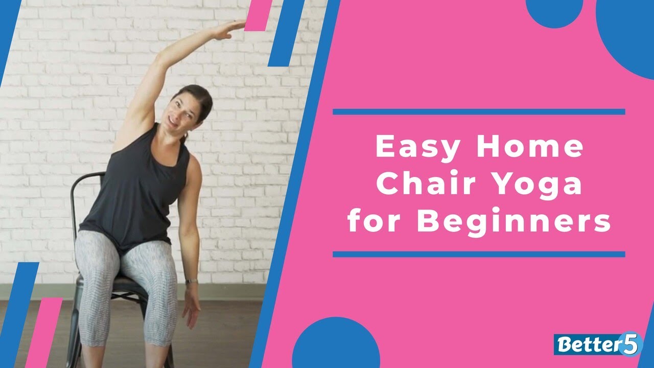 Easy Home Chair Yoga for Beginners Day 1
