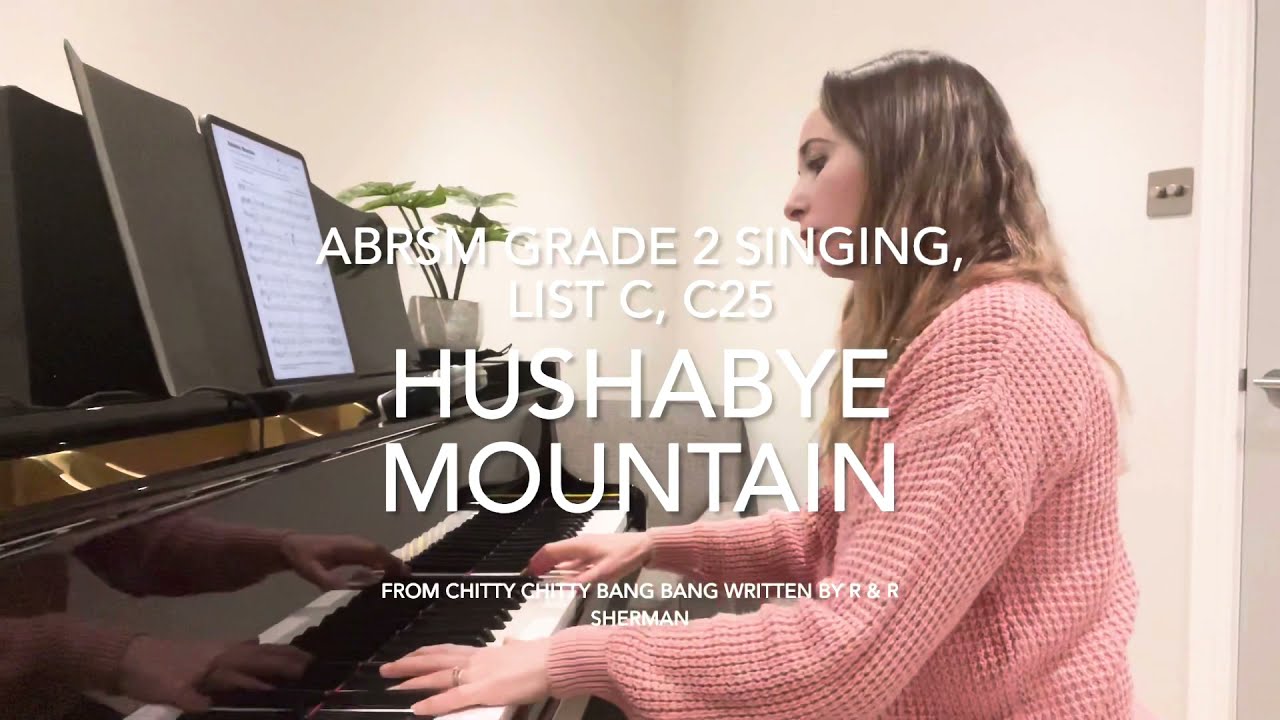 Hushabye Mountain - ABRSM Grade 2, List C, C25 - C minor (Low)