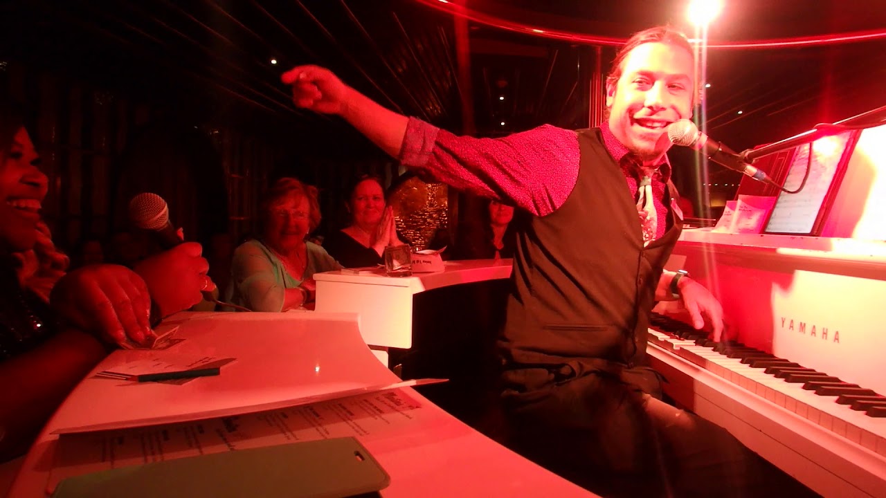 Piano Bar Entertainer for Carnival Paradise
