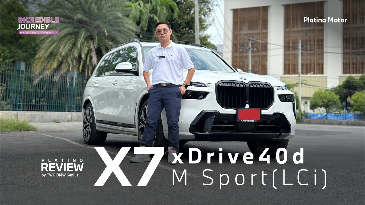 BMW X7 xDrive40d M Sport (LCI) เหนือระดับทุกสายตา สง่างามในทุกมุมมอง