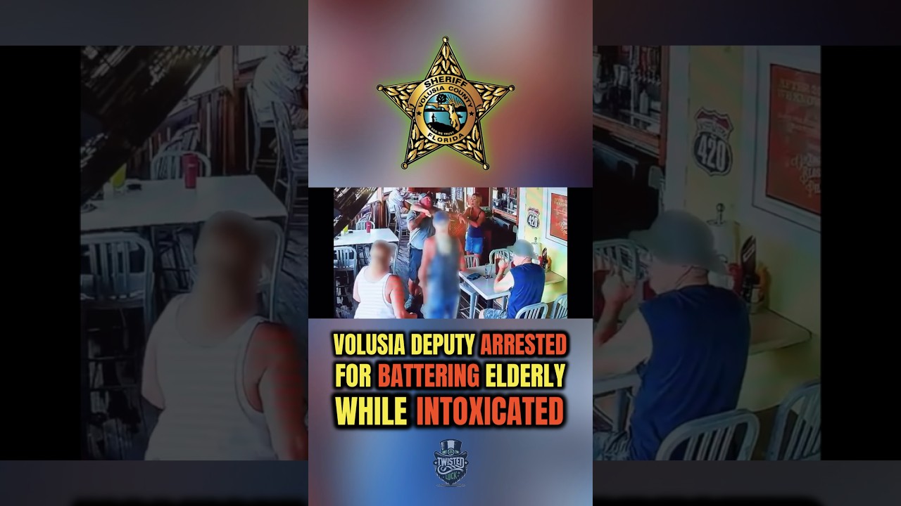 Пьяный полицейский АРЕСТОВАН за избиение пожилой пары. &mdash; Сержант шерифа Волусии Стиклс