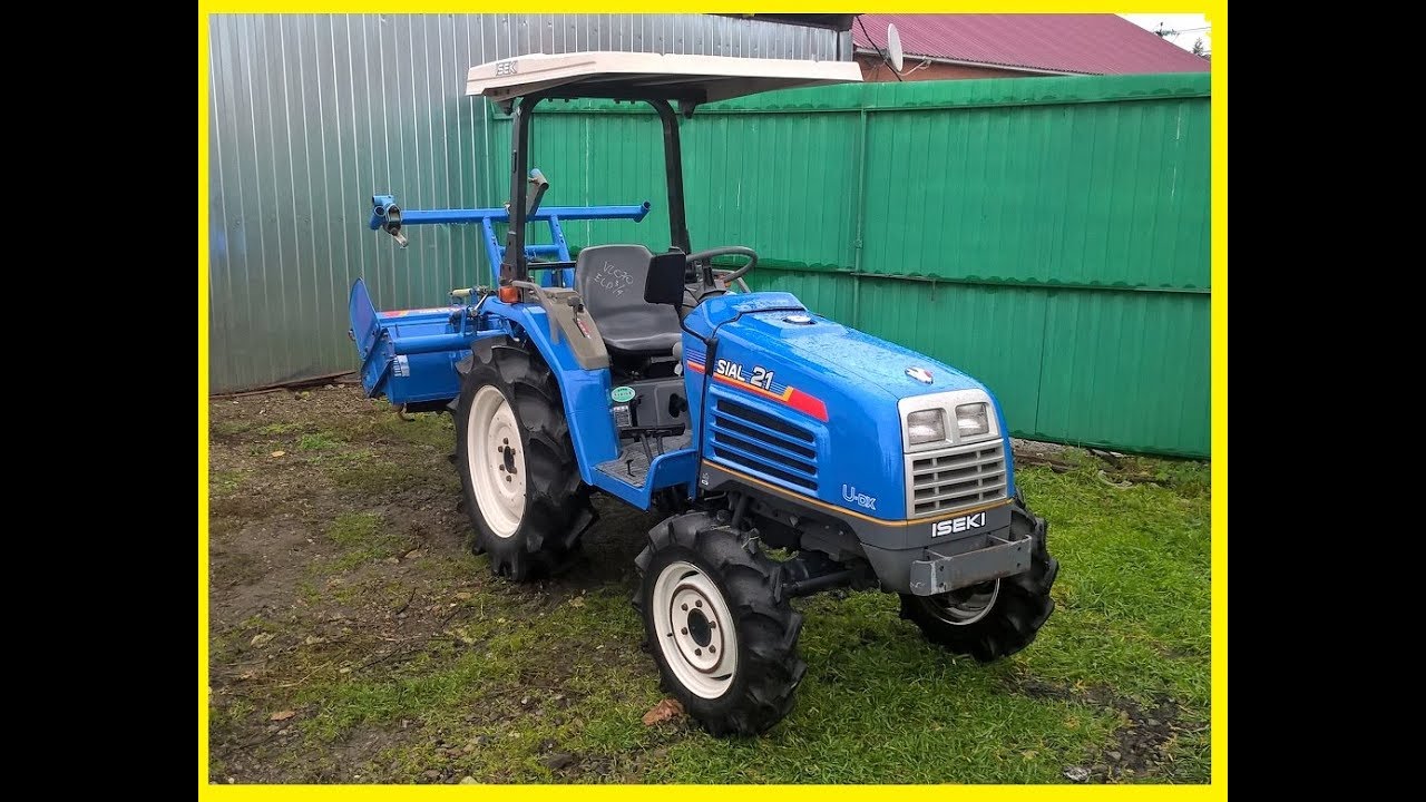 Мини трактор Iseki Sial TF 21 4 WD