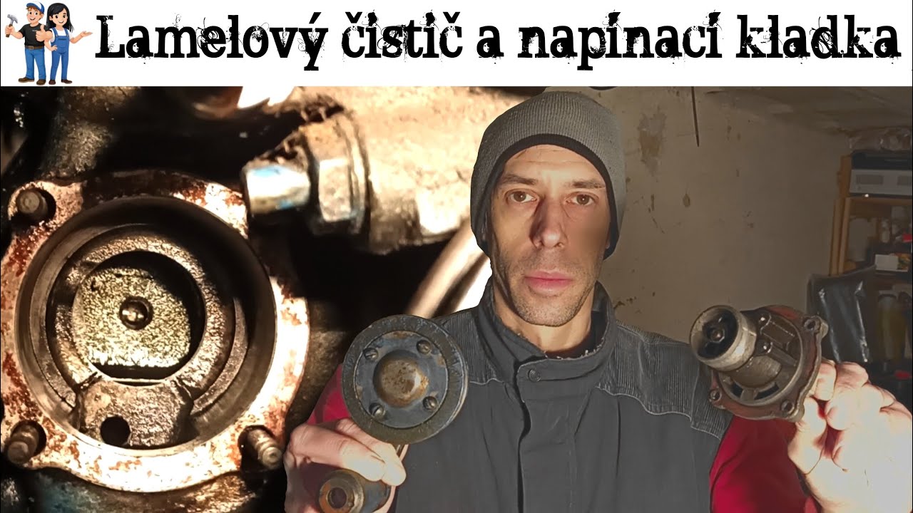 🚚 Lamelový čistič na Multikár M22
