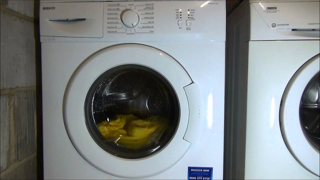 Beko WMP511 Washing Machine : Rinse and spin only