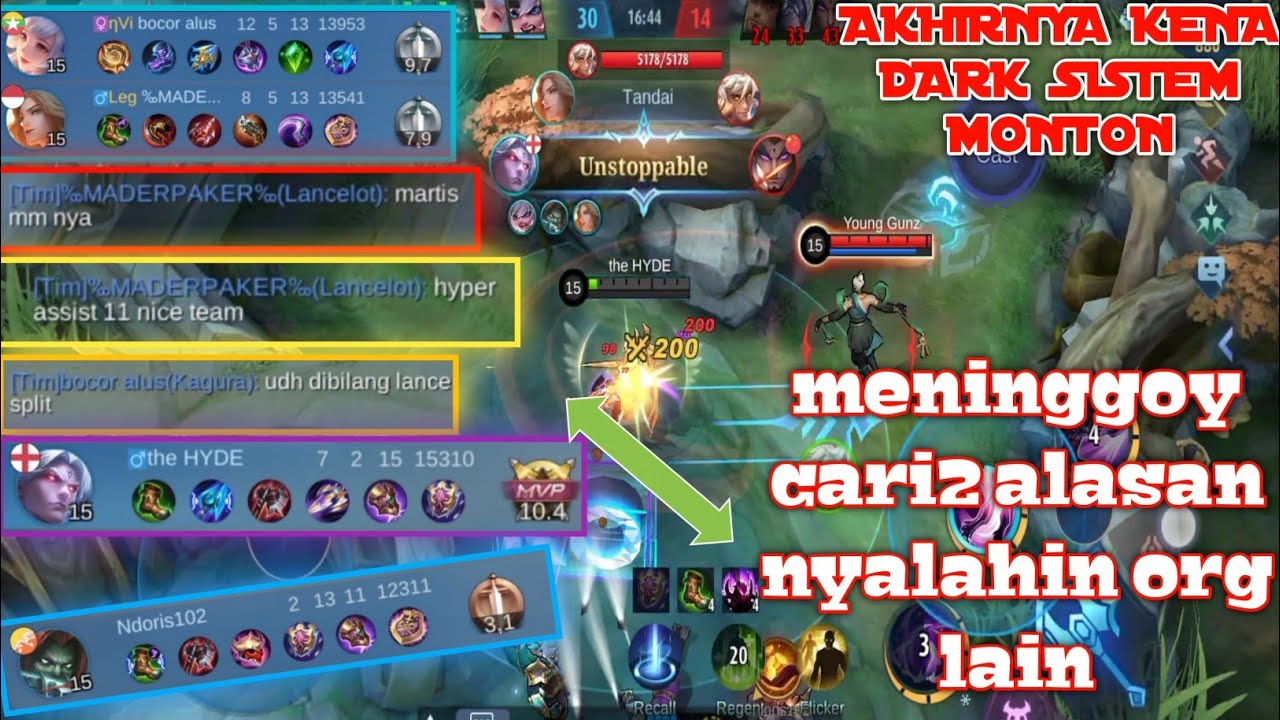 habis win streak terbitlah lose streak terimakasih MONTOD || Gameplay top 1 martis offlaner 2022