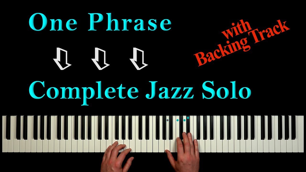 Learn ONE PHRASE to play a THRILLING JAZZ SOLO