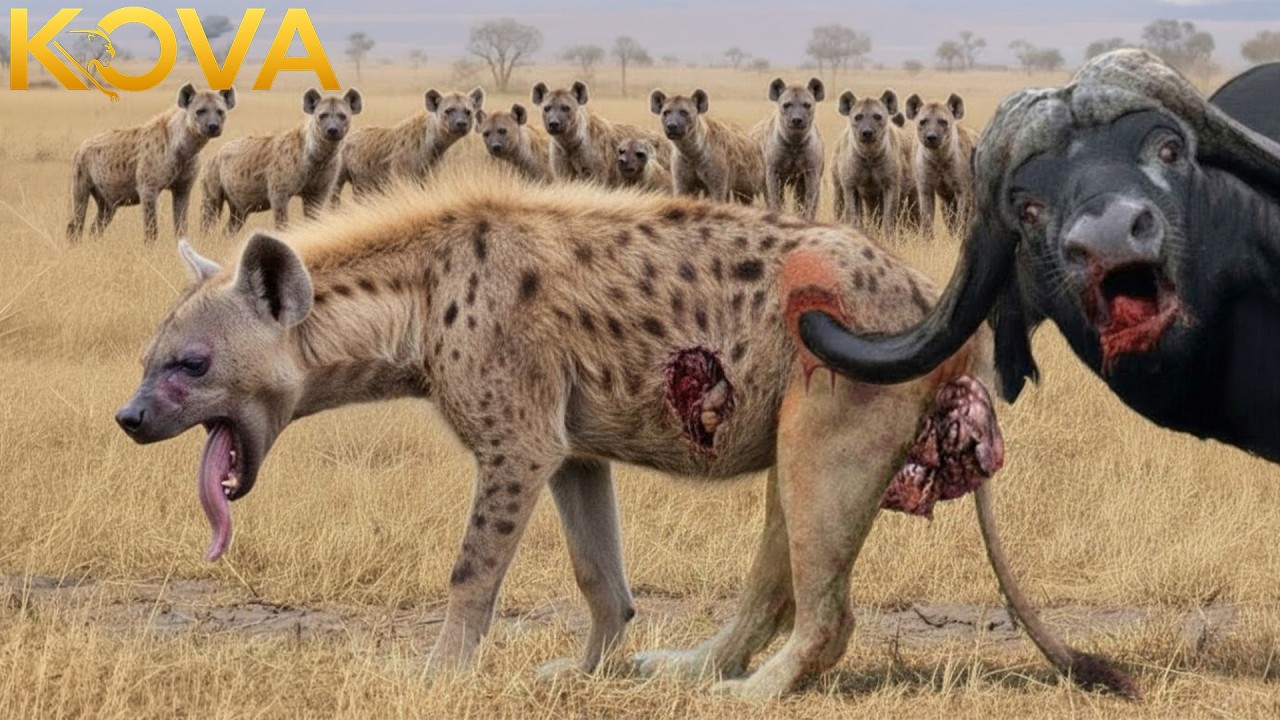 Столкновения и конфликты: гиены, буйволы и другие | Вечер боев животных