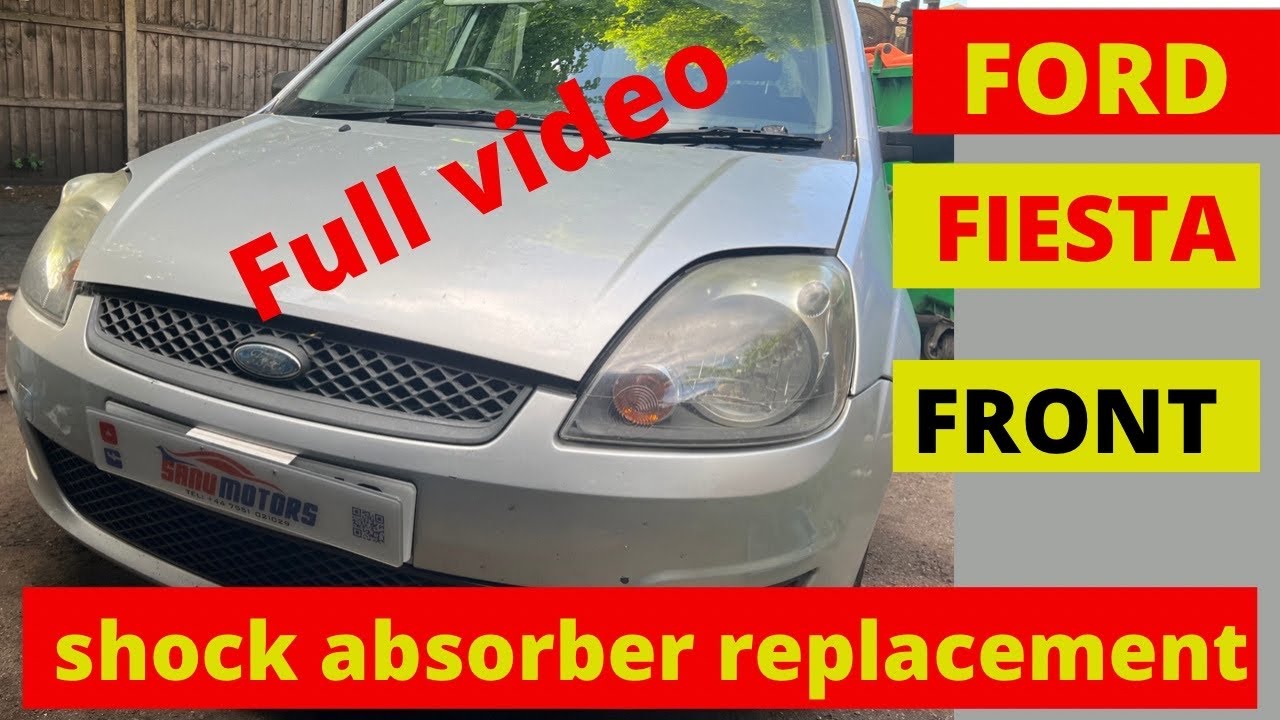 Замена переднего амортизатора Ford Fiesta 2008