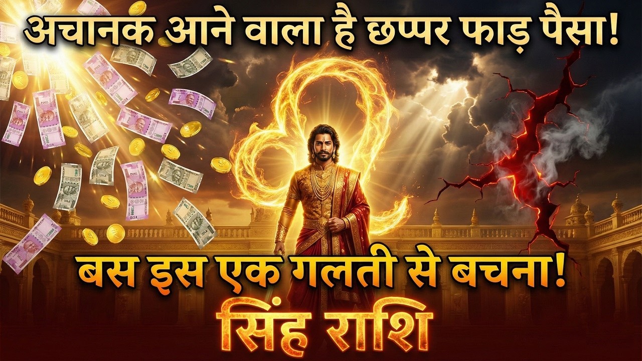 Singh Rashi: सिंह राशि: अचानक आने वाला है छप्पर फाड़ पैसा! 💰 बस इस 1 गलती से बचना